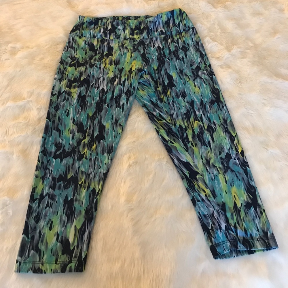 Paint Print Work Out Crops💞SALE