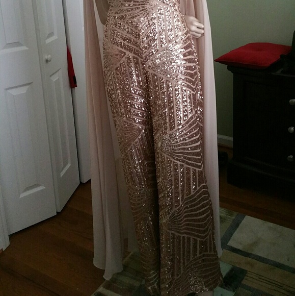 Sequined Jumpsuit - Picture 3 of 5