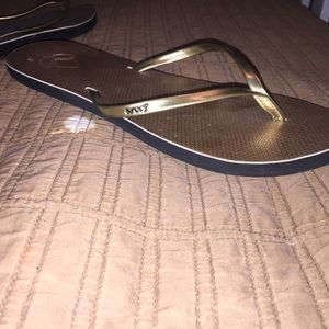 Gold Reef flip flops
