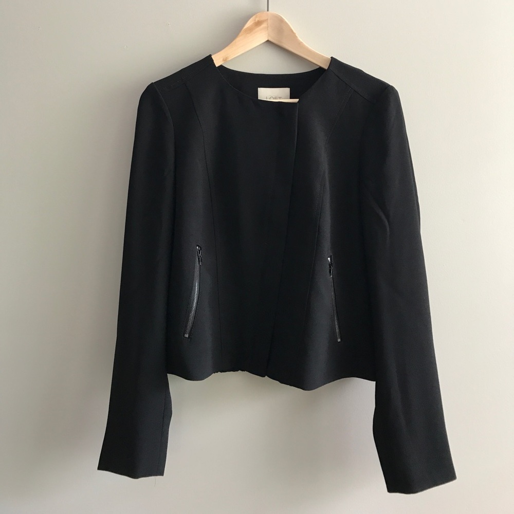 Black Bomber Blazer