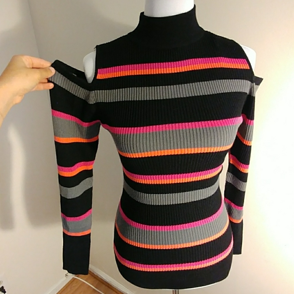 NWOT Cold Shoulder Sweater