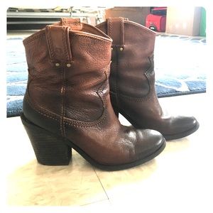 Lucky Brand Short Cowboy Boots