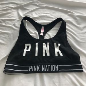 PINK fashion show bralette