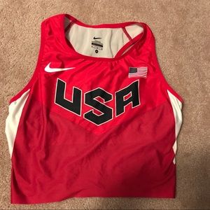 SOLD USA nike crop top