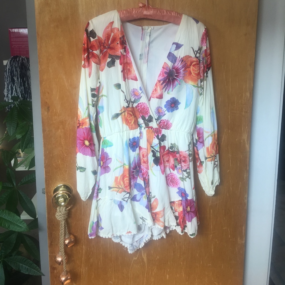 Floral romper