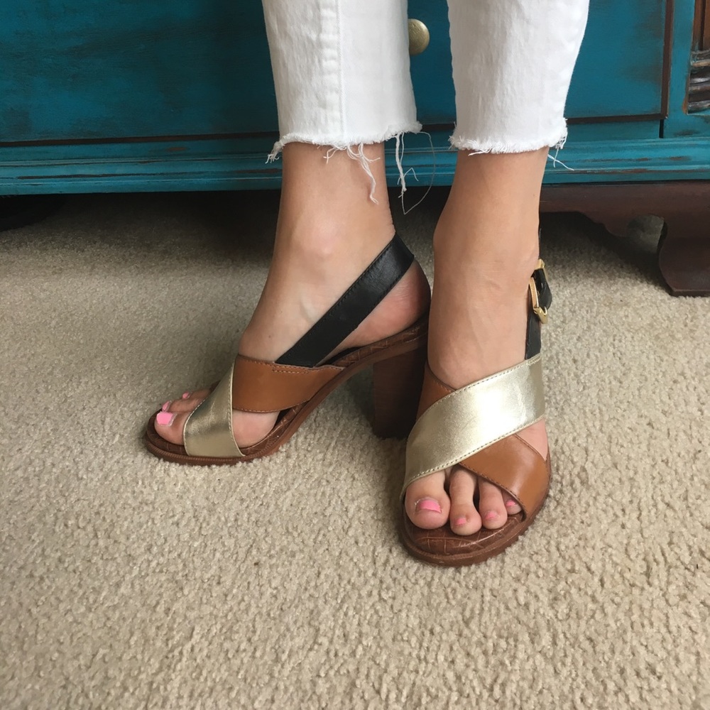 Sam Edelman block heel sandals - Picture 2 of 6
