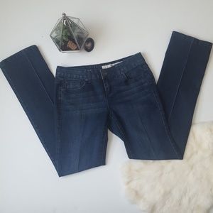 Dkny dark wash denim jeans straight leg