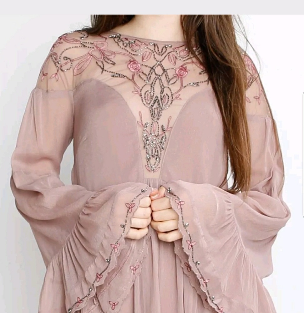 Embellished Free People Dress