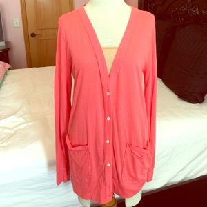 J. Crew long cardigan - M
