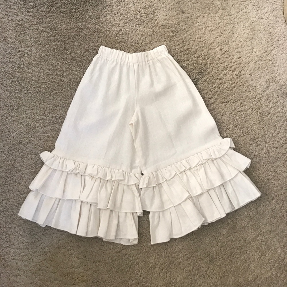 Girls Bell Pants with Ruffles