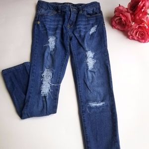 Lucky Jeans: Girls Size 12 - Distressed Jeggings