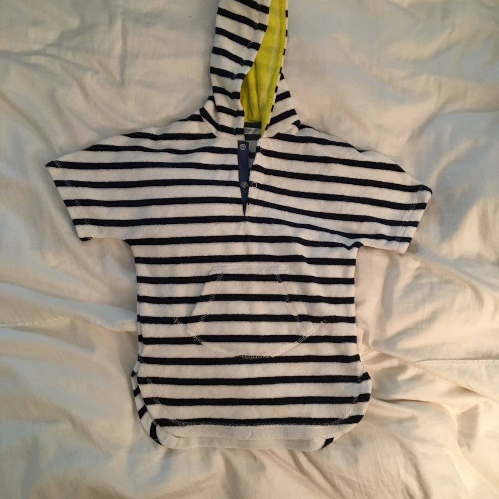 Mini boden terry pull over