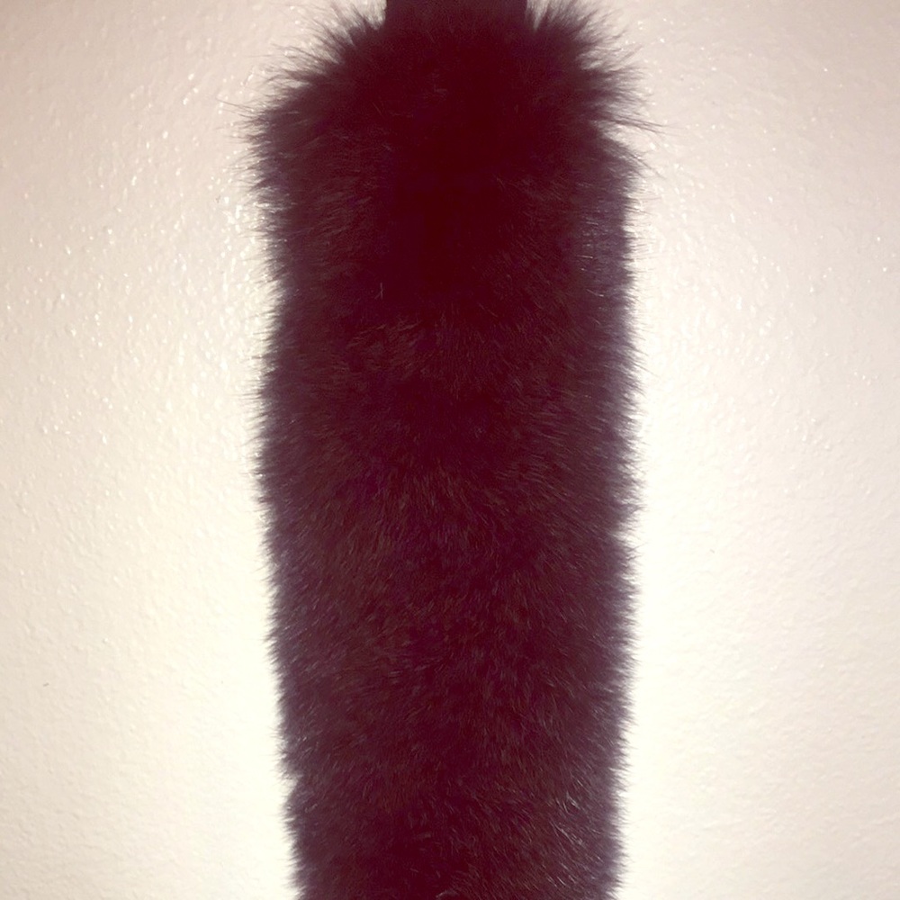 Real genuine fox fur headband/scarf