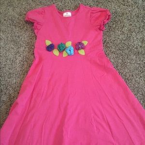 Hanna Andersson size 120 pink dress EUC