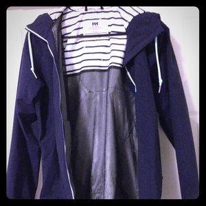 Helly Hansen of Norway 🇳🇴 Navy Raincoat Small