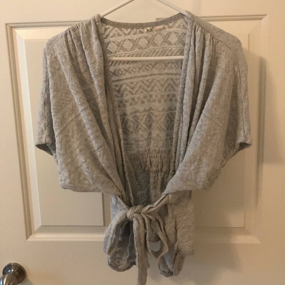 Anthropologie Moth Wrap Cardigan