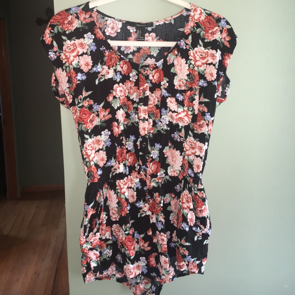 Floral Romper