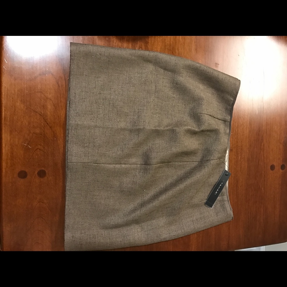 Tahari Brown Skirt