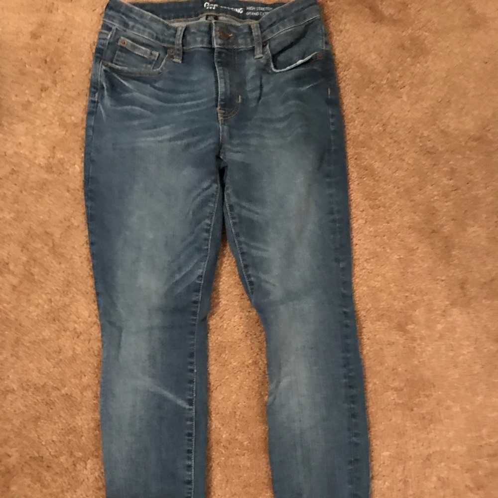 High rise stretch GAP legging jeans