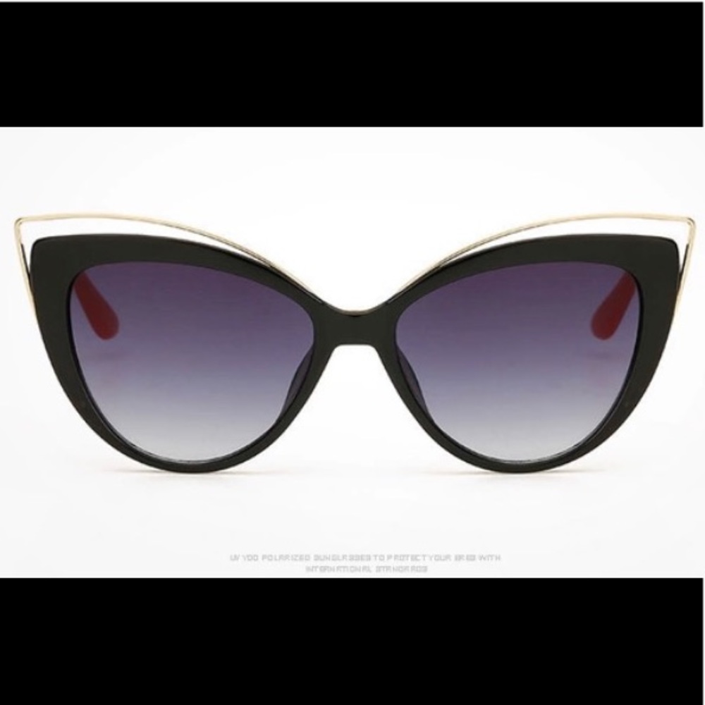 NEW Vintage Style Cat Eye Sunglasses - Picture 3 of 6