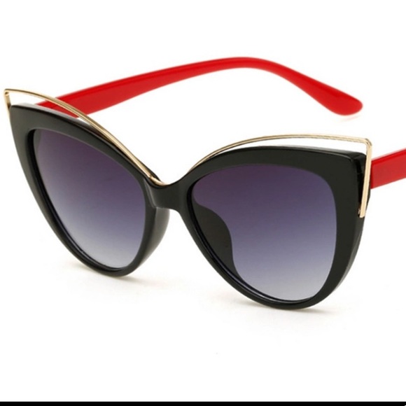 NEW Vintage Style Cat Eye Sunglasses - Picture 5 of 6