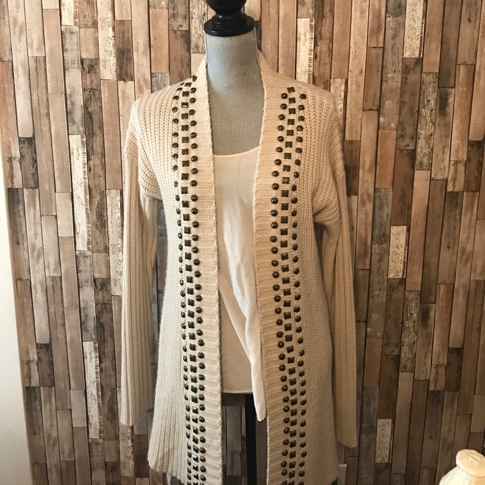Fylo  studded wrap cardigan