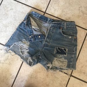 Vintage Levi's Jean Shorts Size 24/XS
