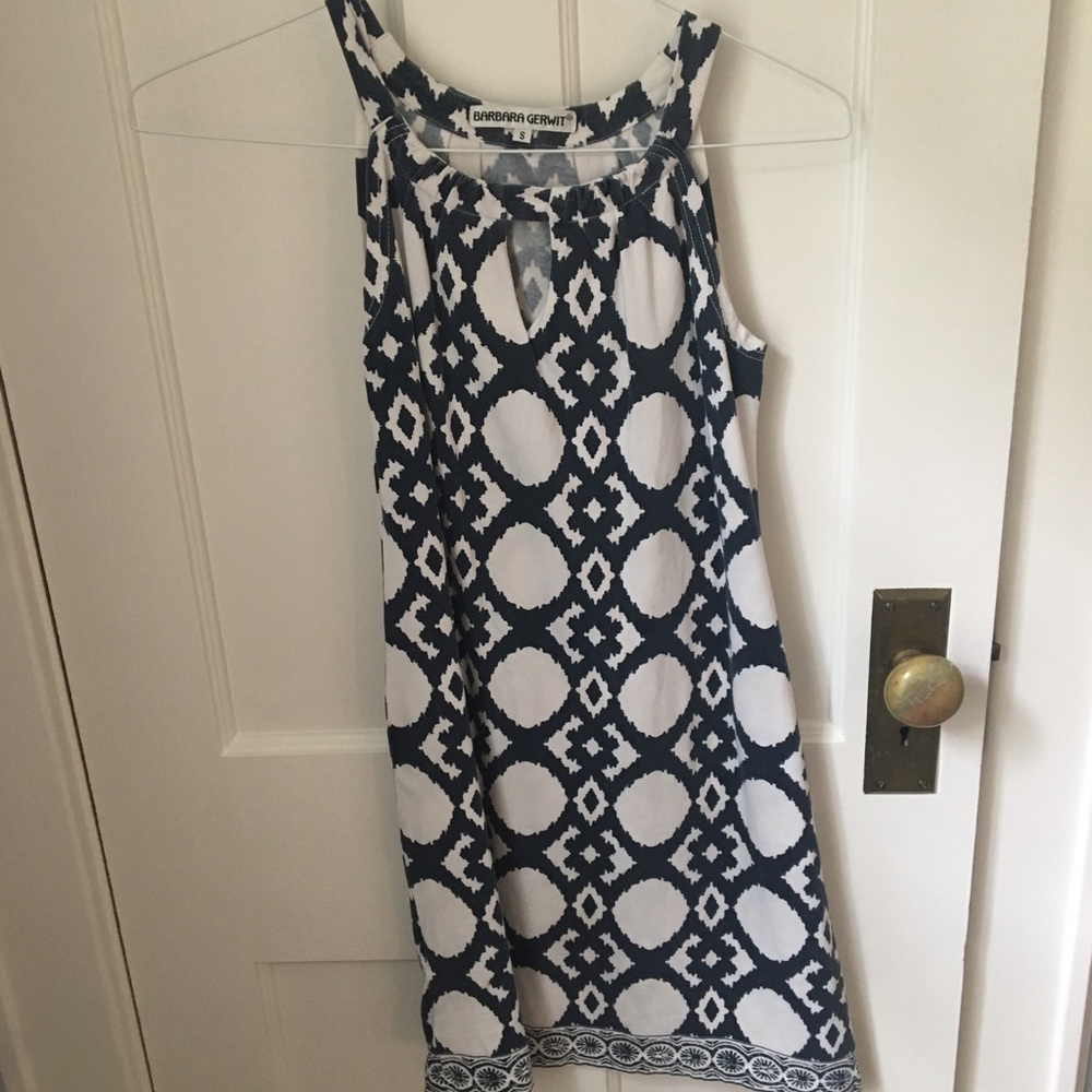 Barbara Gerwit Trefoil Shift Dress *TAKING OFFERS*