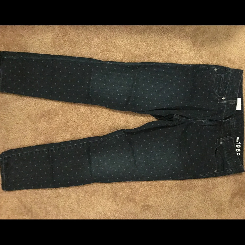 Size 4 polka dot crops-1969