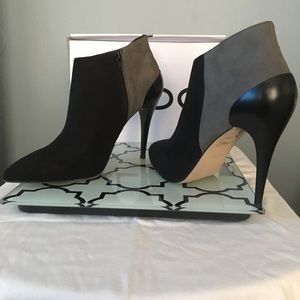 Black & Gray ALDO Ankle Boot
