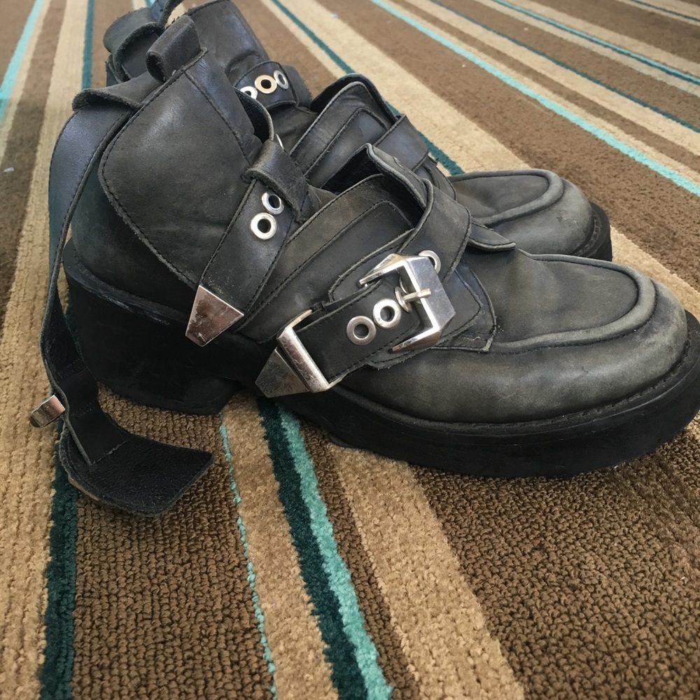 jeffery campbell coltrane boots-size 7