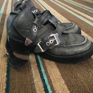 jeffery campbell coltrane boots-size 7