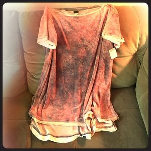 Free People Velour Tunic