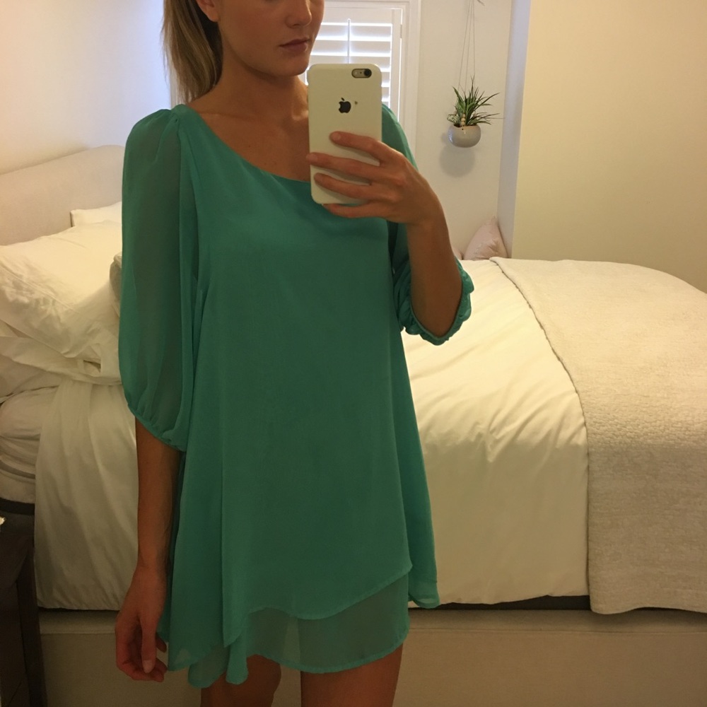 Lucy Love aqua dress
