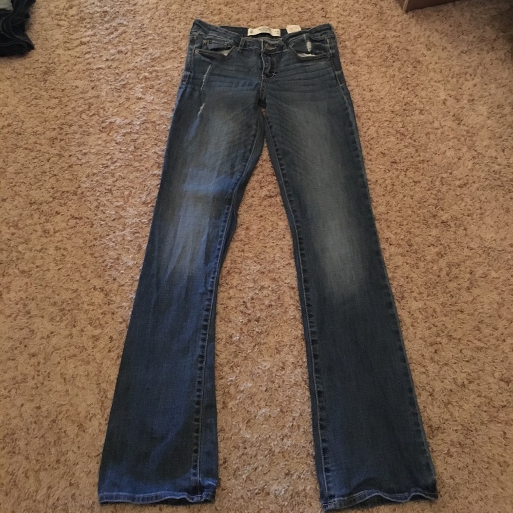 Abercrombie and Fitch boot cut jeans