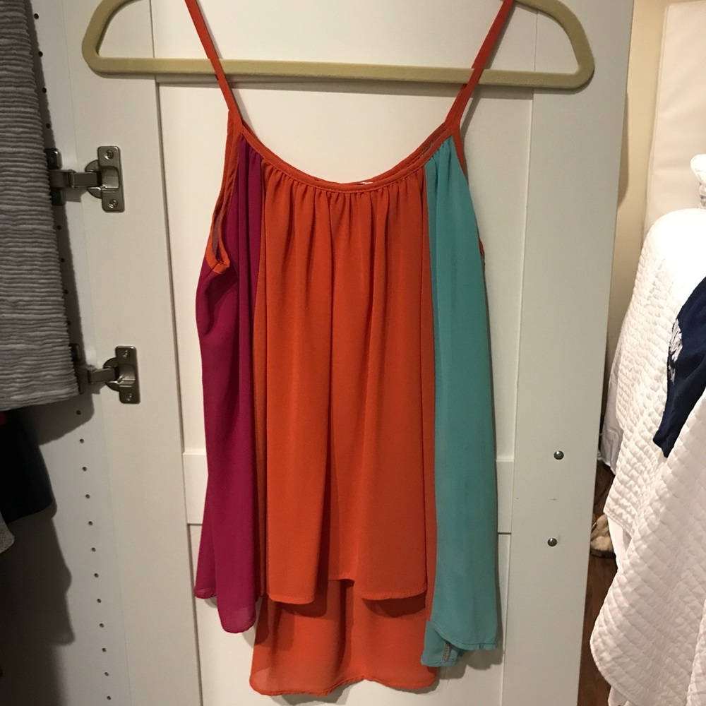 Multicolored Forever21 Tank
