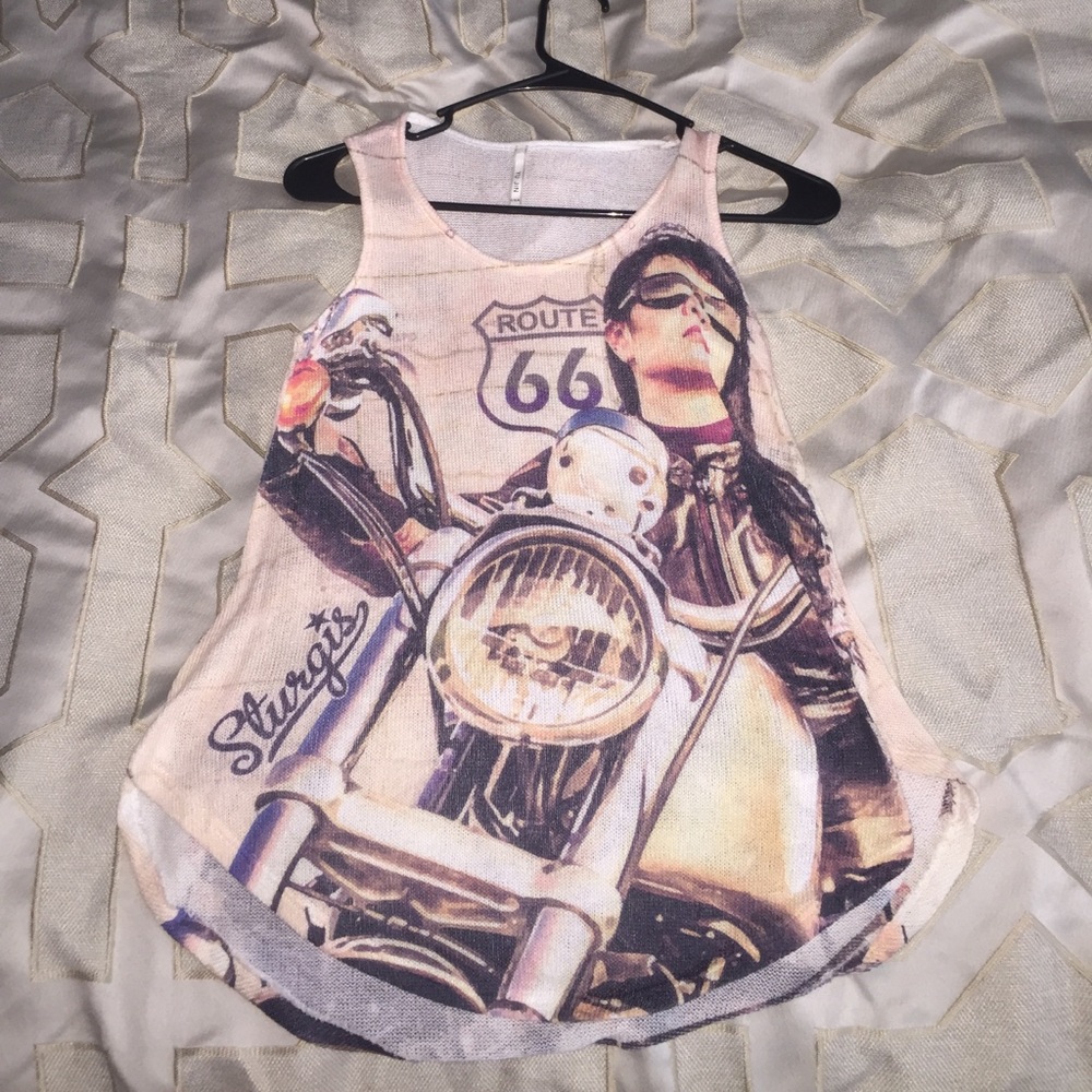 Super cute Route 66 tank top!❤️