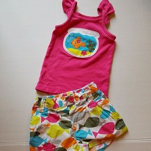 Cute Tank & Matching Short 18Mos