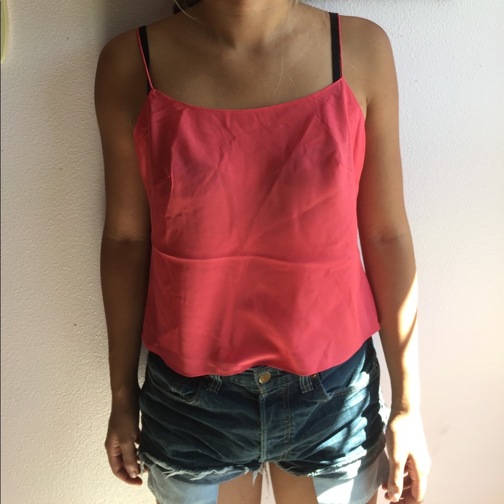 Coral tank top