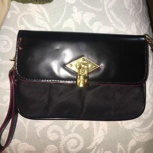 MZ Wallace Black Wristlet