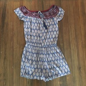 American Eagle Off The Shoulder Romper