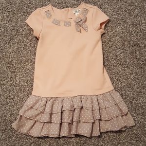 Soft cuddly little girls dress