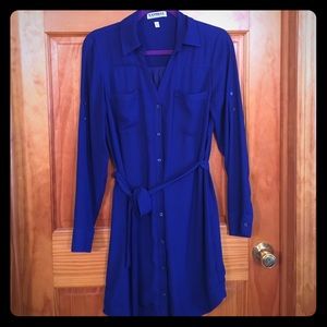 Jewel Toned Express Shirtdress