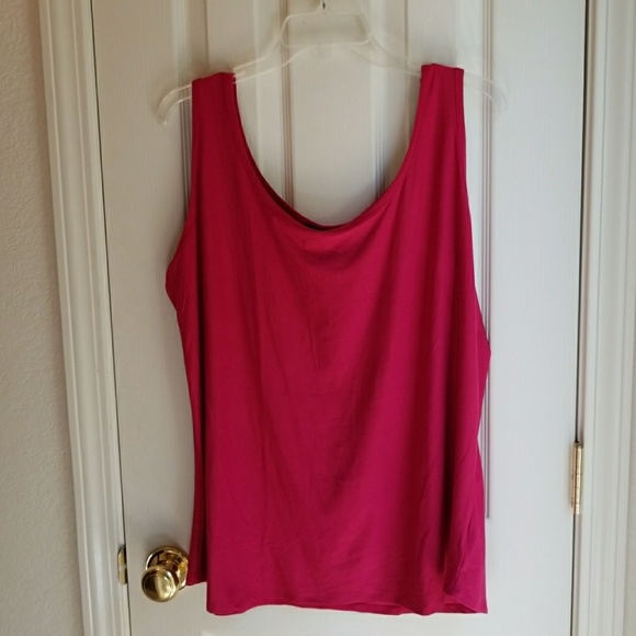 NWT DEREK HEART PLUS RED TANK TOP - Picture 2 of 3
