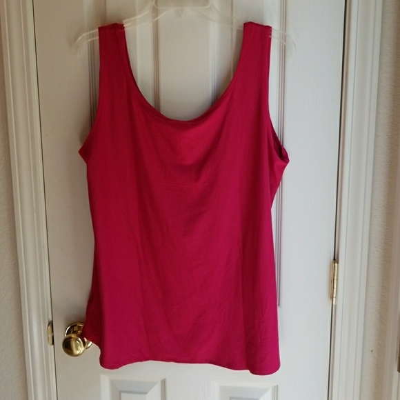 NWT DEREK HEART PLUS RED TANK TOP - Picture 3 of 3