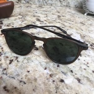 Garrett Leight Hampton Matte Espresso Sunglasses