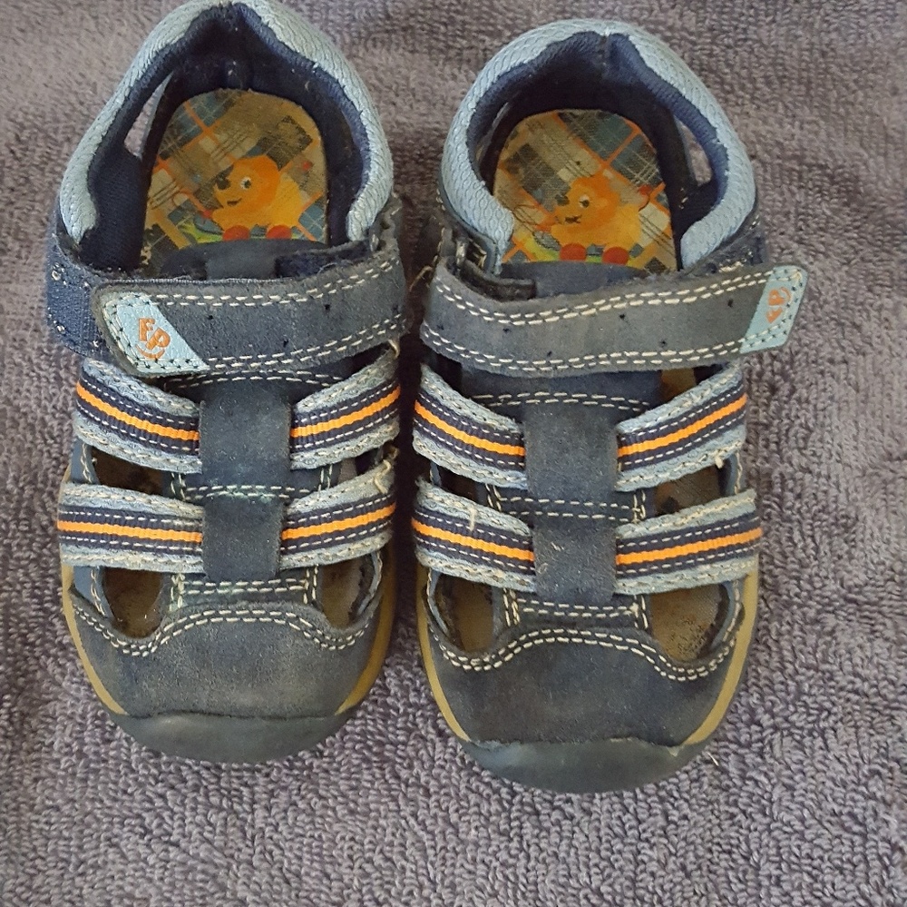 Fisher Price toddler sandals,  boys size 8