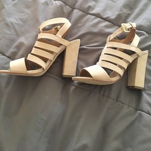 Suede heels. Super cute. Great condition.