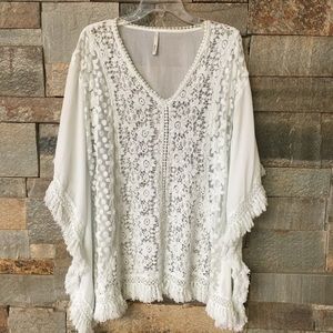 Crochet cover up
