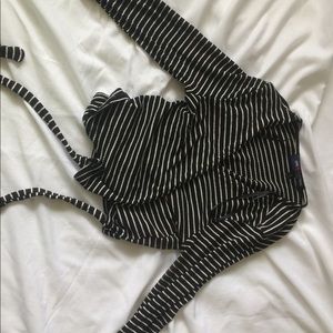 Wrap crop top
